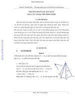 Phương pháp giải toán mặt cầu ngoại tiếp hình chóp của Nguyễn Thanh Hậu hay