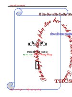 SKKN dạy phụ đạo HS yếu kém 2011