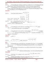 tuyển tập các bài toán về phuwpwng pháp tọa độ trong không gian trong các đề thi đại học