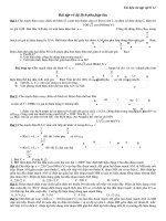 Bài tập về độ lệch pha ( điện xoay chiều )