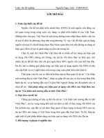 Giải pháp nâng cao hiệu quả sử dụng vốn ODA của nhật bản cho dự án “cải thiện môi trường đầu tư tỉnh vĩnh phúc