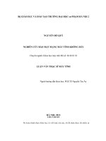 Nghiên cứu bảo mật mạng máy tính không dây