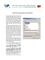 KHÔNG TRUY CẬP ĐƯỢC ĐĨA USB KHI KÍCH ĐÚP