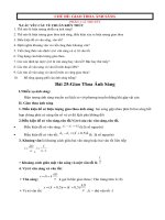 Chuyên đề Giao Thoa ánh sáng