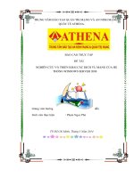 BÁO CÁO THỰC TẬP ĐỀ TÀI NGHIÊN CỨU VÀ TRIỂN KHAI CÁC DỊCH VỤ MẠNG CỦA HỆ THỐNG WINDOWS SERVER 2008