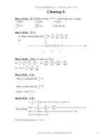 Bai tap Đai sô 7 ca nam