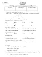 de kiem tra hinh hoc 6 chuong 2 cuc hay