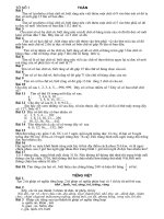 ÔN LUYỆN CUỐI NĂM - TOÁN 4-HOT