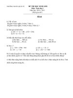42 Đề thi HSG Toán 3 có đáp án