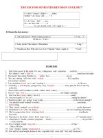 DE CUONG ANH 7 KI II GOOD