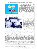 bài dự thi Tình hữu nghị đặc biệt Việt-Lào mãi mãi xanh tươi, đời đời bền vững