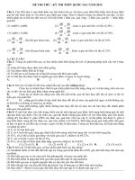 tổng hợp một số bài tập sinh học 12 hay