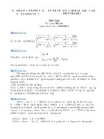 Đề thi học sinh giỏi toán quốc gia năm 2013