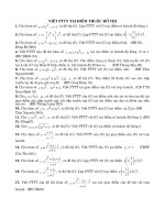 2300 bài tập tổng hợp ôn thi đại học môn toán