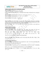 Đề thi thử đại học môn toán đợt 3 tháng 5 khối A năm 2014