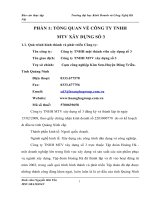 Báo cáo thực tập tại Công ty TNHH một thành viên xây dựng số 3