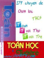 179 chuyên đề toán thcs chọn lọc