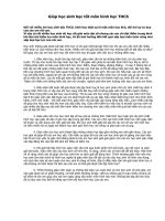 Giúp học sinh học tốt môn hình học THCS