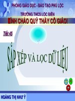 Sap xep va loc du lieu_GV GIOI