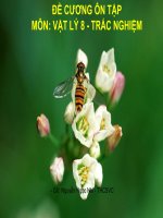 Ôn tập học kỳ II lý 8