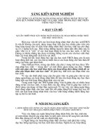 Xây dựng và sử dụng ngân hàng hoạt động nhằm tích cực hoá quá trình nhận thức của học sinh trong dạy học phần Tiếng Việt ở THCS.