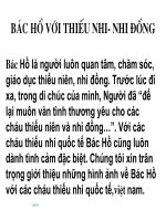 ky nem sinh nhat Bac