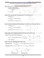 Tổng hợp dạng toán hình học giải tích không gian