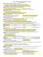 trắc nghiệm lý thuyết điện xoay chiều