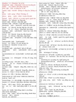 Từ vựng Tiếng Anh lớp 12