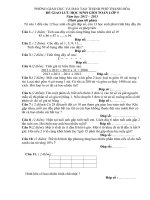 bộ đề thi HSG toán 5