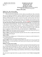 Bộ đề thi kiểm tra Văn 8