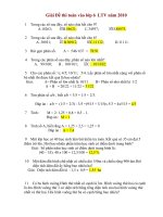 Bô đề Toán thi vào 6 có lời giải (st)