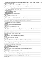 tài liệu luyện thi học sinh giỏi tiếng anh lớp 9