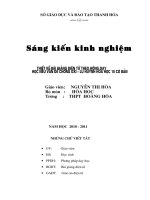 skkn biên soạn bài dạy điện tử theo hướng dạy học nêu vấn đề chương 6 oxi lưu huỳnh ban cơ bản
