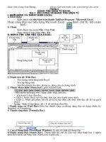 Giao trinh day va hoc chung chi A, B, C (Excel 2003)