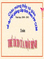 the tich cua mot hinh