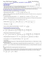 CHUYÊN ĐỀ  DAO ĐỘNG VÀ SÓNG ĐIỆN TỪ