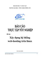 Xây dựng hệ thống webhosting trên linux