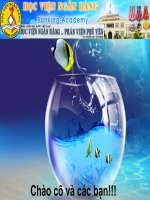 Hoạt động của các trung gian tài chính phi ngân hàng  thực trạng hoạt động của các trung gian tài chính phi ngân hàng ở việt nam