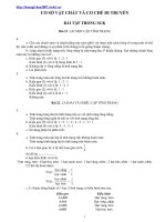 GA Bồi dưỡng HSG qui luật di truyền nâng cao