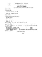 tổng hợp đề kiểm tra học kỳ 1 lớp 8 môn toán