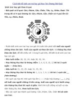 cach tinh sinh con trai hay gai(tuyet)