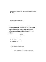 Nghiên cứu một số chủng xạ khuẩn có khả năng sinh sản cellulase trong đất đồi tại khu vực Xuân Hòa, Phúc Yên, Vĩnh Phúc