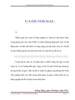 SKKN ứng dụng của đạo hàm để chứng minh bất đẳng thức THPT HẢI HẬU A