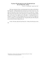 Ứng dụng viễn thám phân tích sự thay đổi nhiệt độ bề mặt khu vực phong nha   kẻ bàng