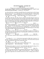 12 đề thi thử đại học môn vật lý năm 2015 (có đáp án)