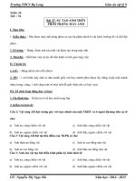 Giáo án bài Sự tạo ảnh trên phim trong máy ảnh