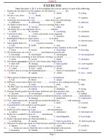 bài tập tiếng anh lớp 12