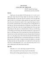 Chuyên đề Giáo viên chủ nhiệm – PGS.TS. Nguyễn Dục Quang