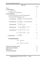 SKKN – Rèn luyện kỹ năng tính tích phân cho học sinh khối 12 THPT A NGHĨA HƯNG